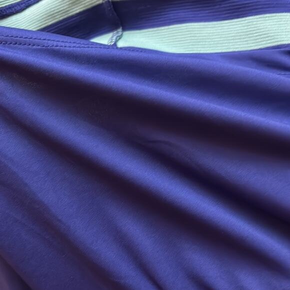 Boden Dress Women's Size 6 Blue Striped Maggie Ottoman Fit & Flare - Picture 6 of 8